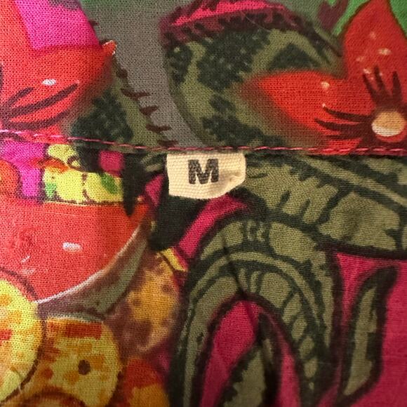 Vibrant Multicolor Pajama Top - Picture 3 of 8